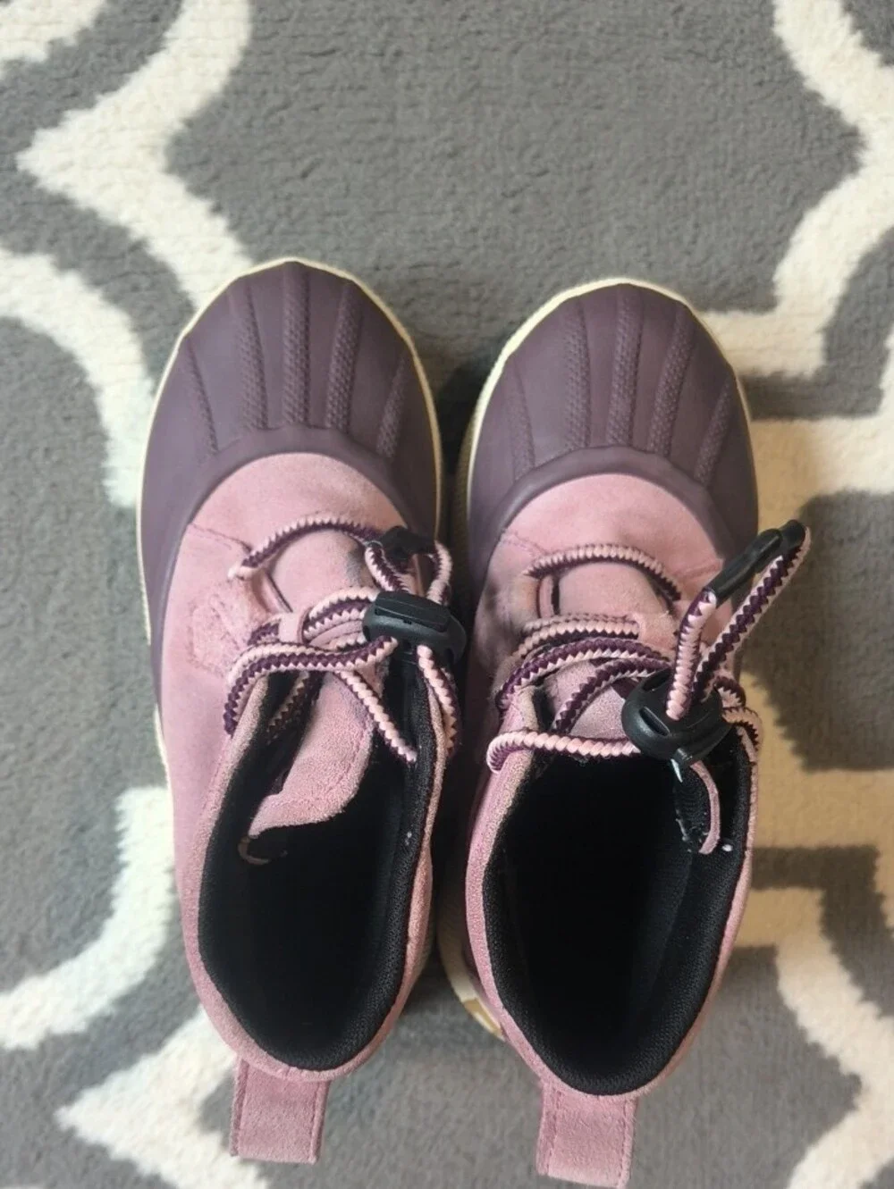 Sorel Kids Pink and Plum About Town Boot